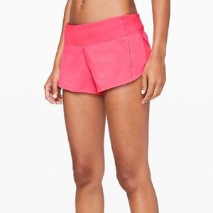 RARE Lululemon speed up shorts